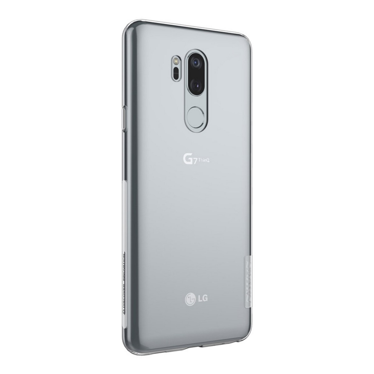 Funda Gel Tpu Nillkin Nature para Lg G7 Thinq color Transparente