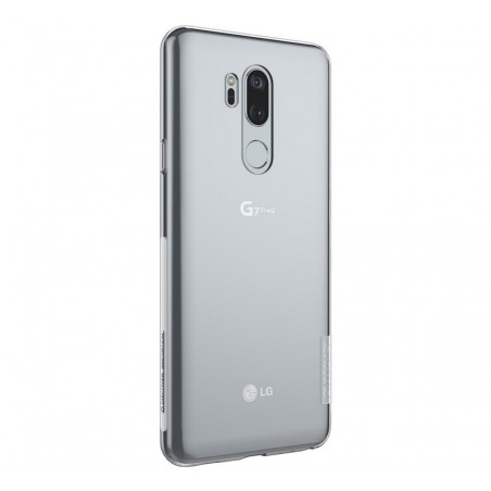 Funda Gel Tpu Nillkin Nature para Lg G7 Thinq color Transparente