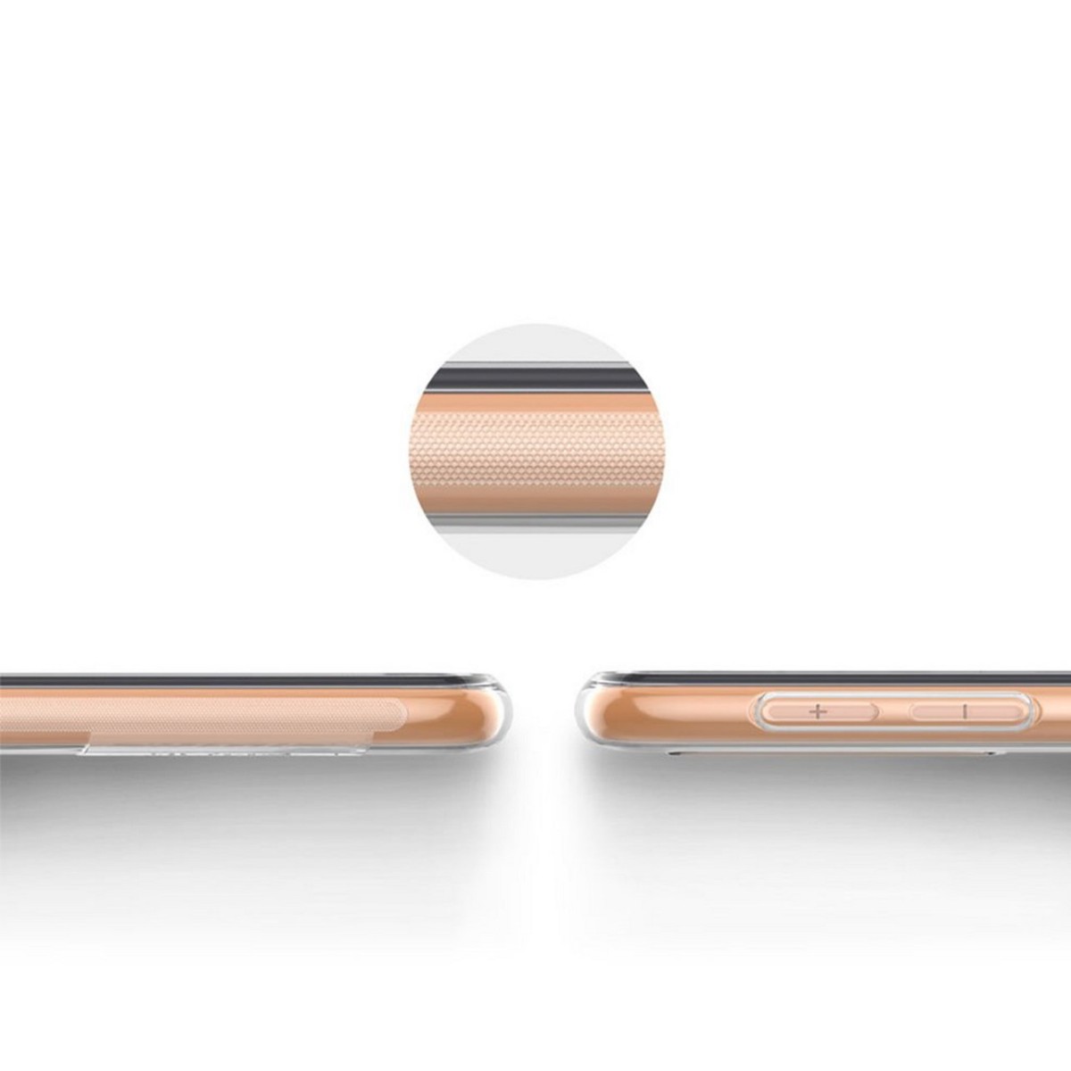 Funda Gel Tpu Nillkin Nature para Samsung Galaxy A7 (2018) color Transparente