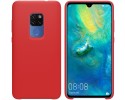 Funda Silicona Líquida Ultra Suave para Huawei Mate 20 color Roja