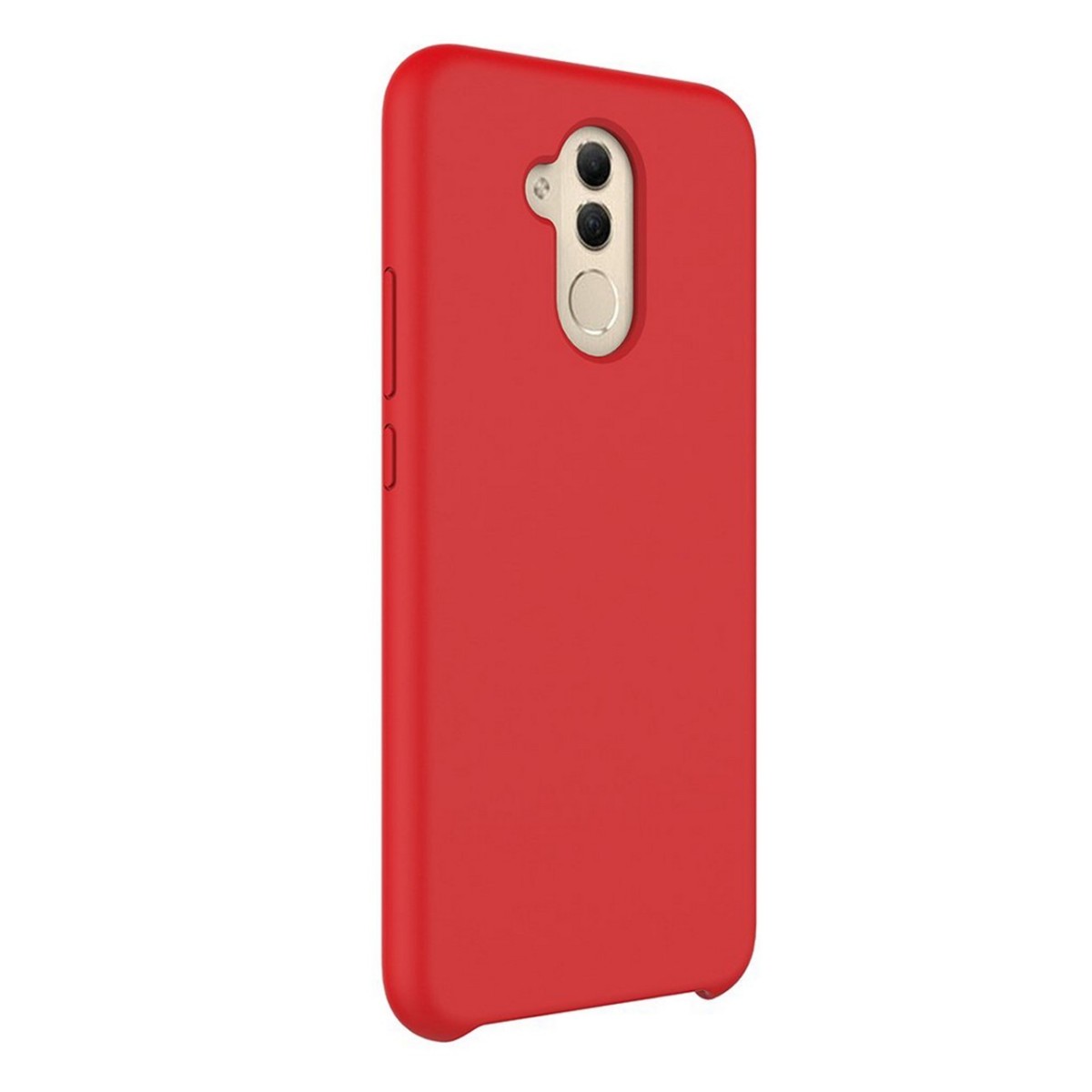 Funda Silicona Líquida Ultra Suave para Huawei Mate 20 Lite color Roja