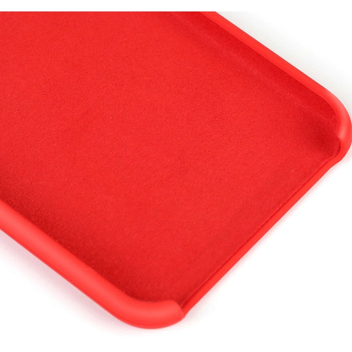 Funda Silicona Líquida Ultra Suave para Huawei Mate 20 Lite color Roja