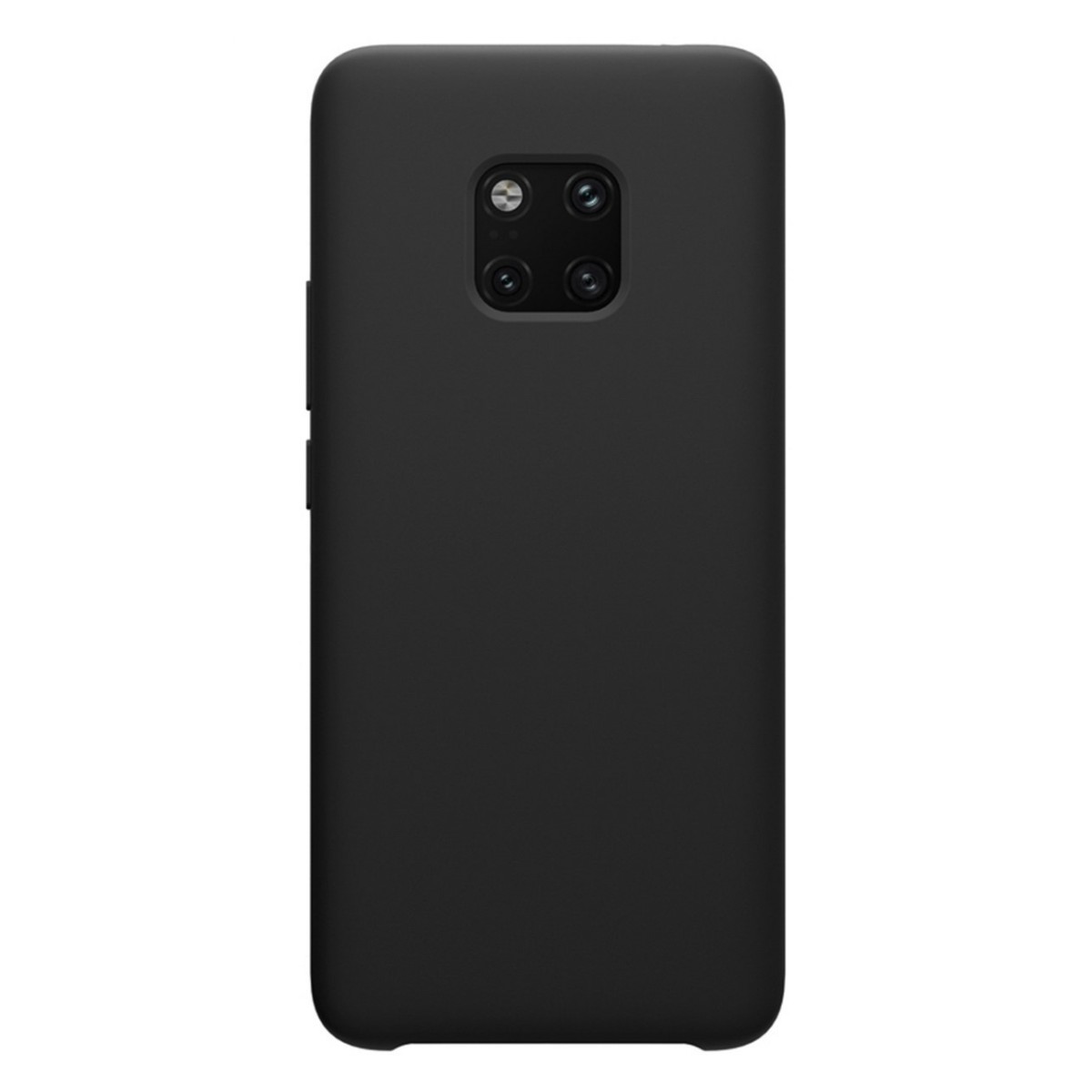 Funda Silicona Líquida Ultra Suave para Huawei Mate 20 Pro color Negra