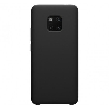 Funda Silicona Líquida Ultra Suave para Huawei Mate 20 Pro color Negra