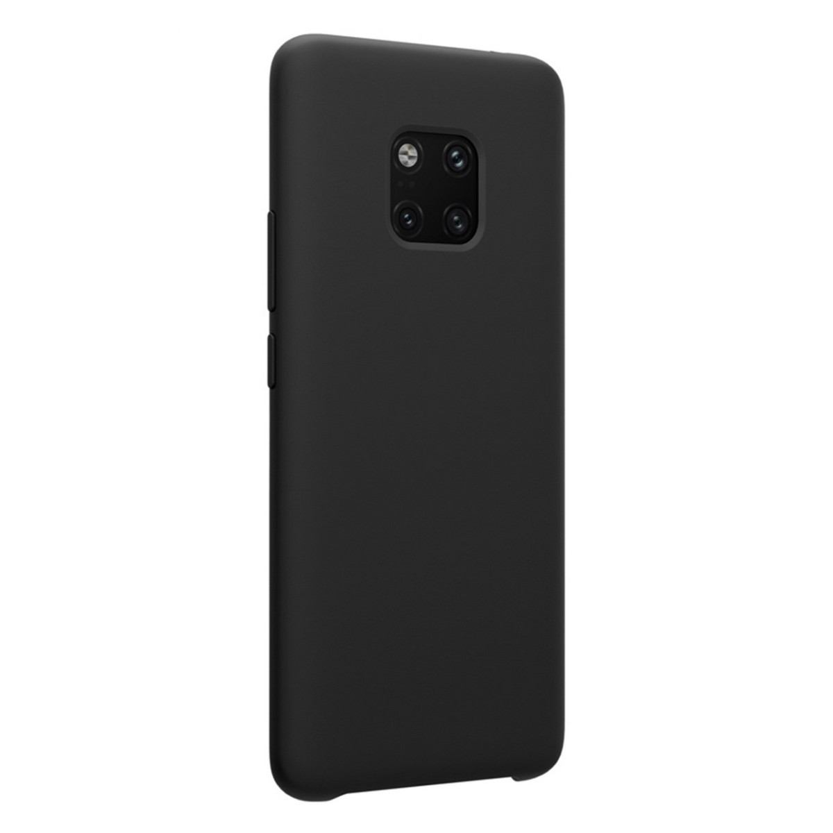 Funda Silicona Líquida Ultra Suave para Huawei Mate 20 Pro color Negra