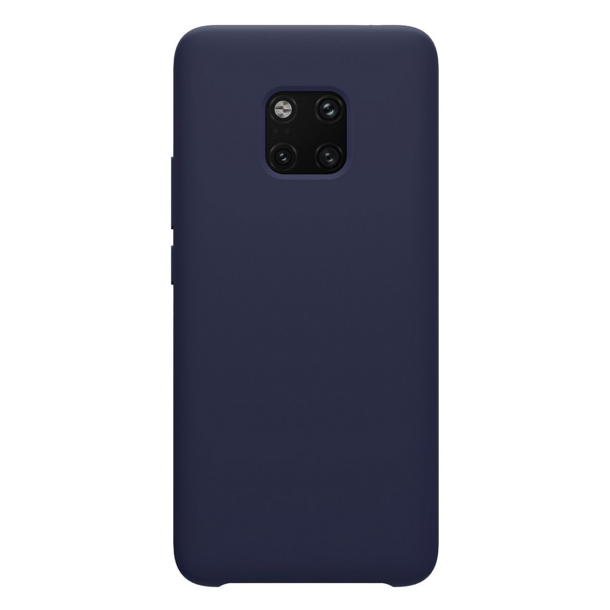 Funda Silicona Líquida Ultra Suave para Huawei Mate 20 Pro color Azul oscura