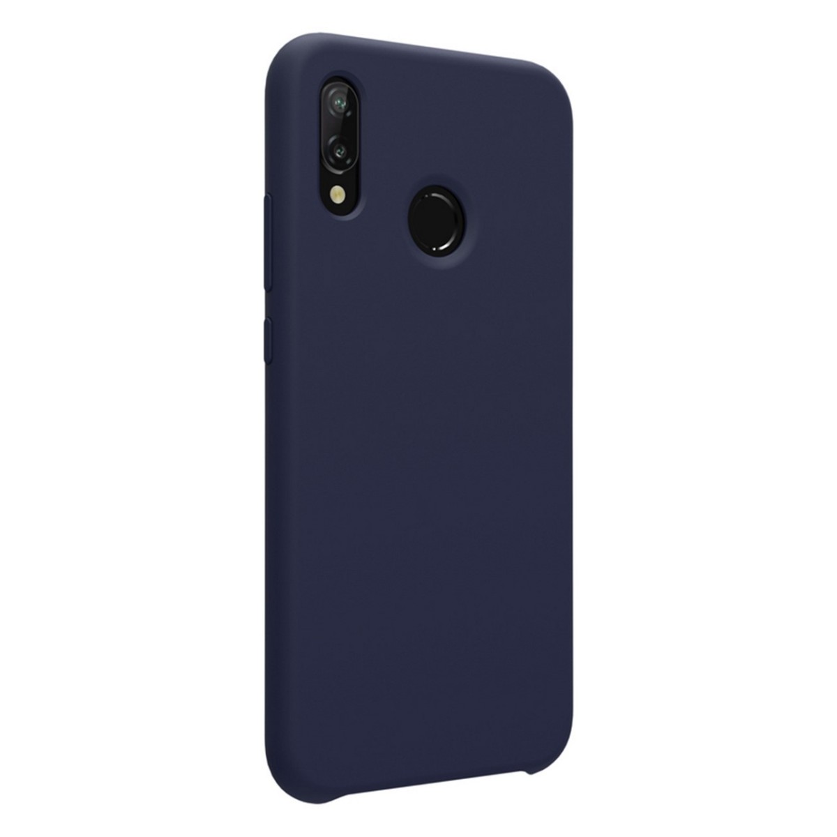 Funda Silicona Líquida Ultra Suave para Huawei P20 Lite color Azul oscura