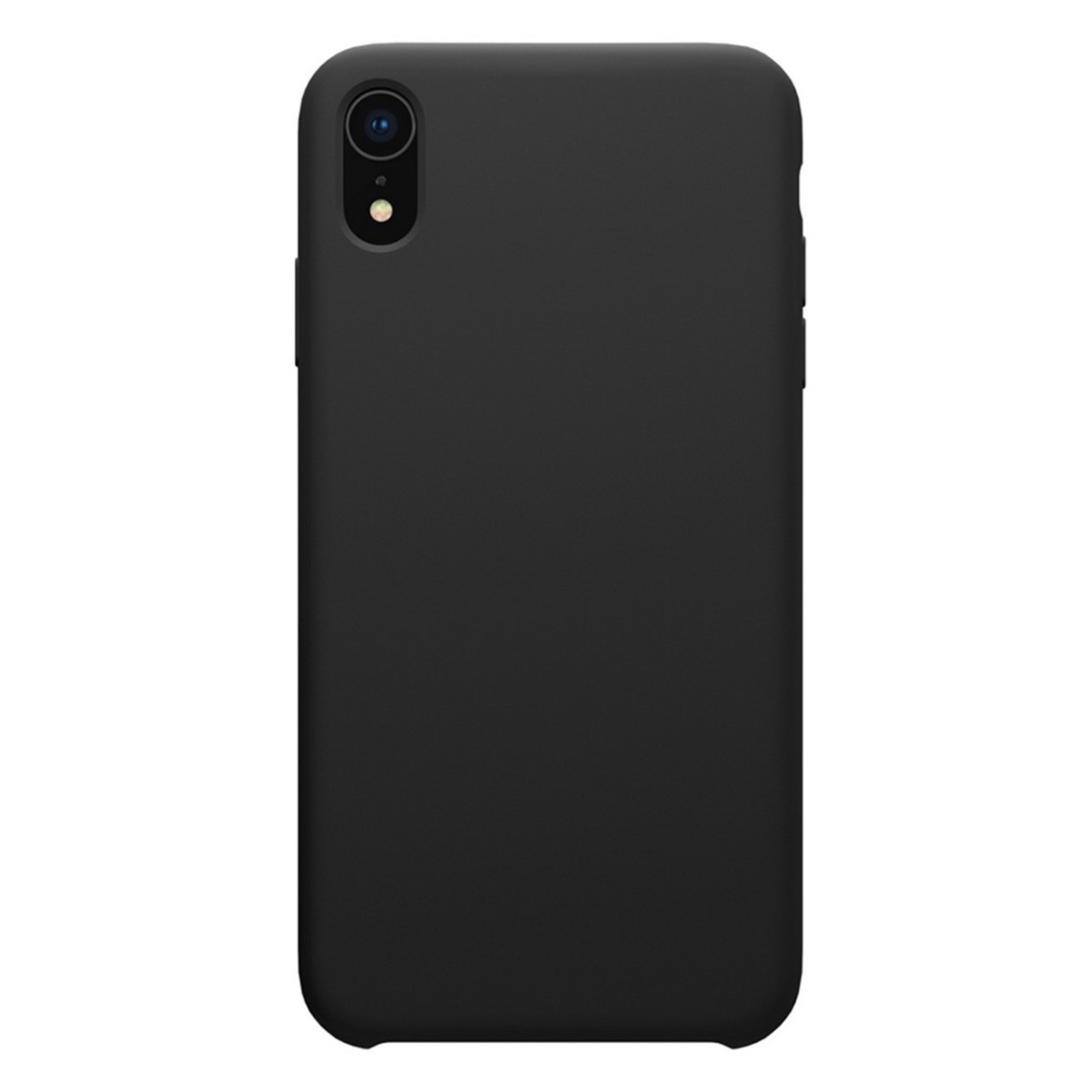 Funda Silicona Líquida Ultra Suave para Iphone Xr color Negra
