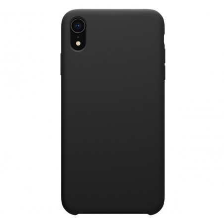 Funda Silicona Líquida Ultra Suave para Iphone Xr color Negra
