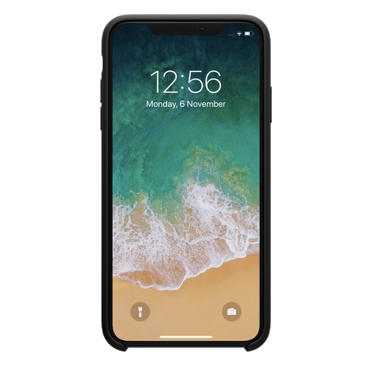 Funda Silicona Líquida Ultra Suave para Iphone Xr color Negra