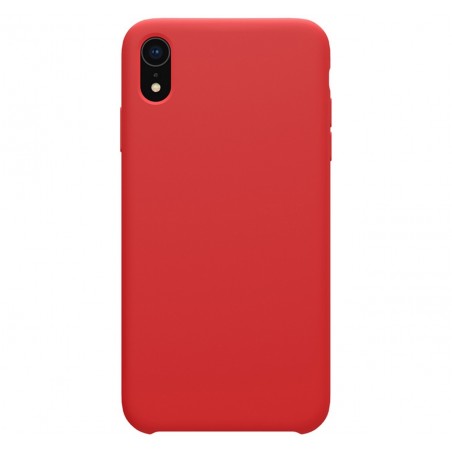 Funda Silicona Líquida Ultra Suave para Iphone Xr color Roja