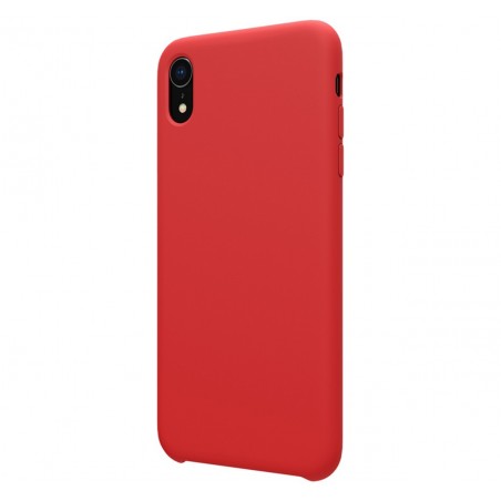 Funda Silicona Líquida Ultra Suave para Iphone Xr color Roja