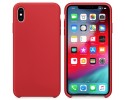 Funda Silicona Líquida Ultra Suave para Iphone X / Xs color Roja