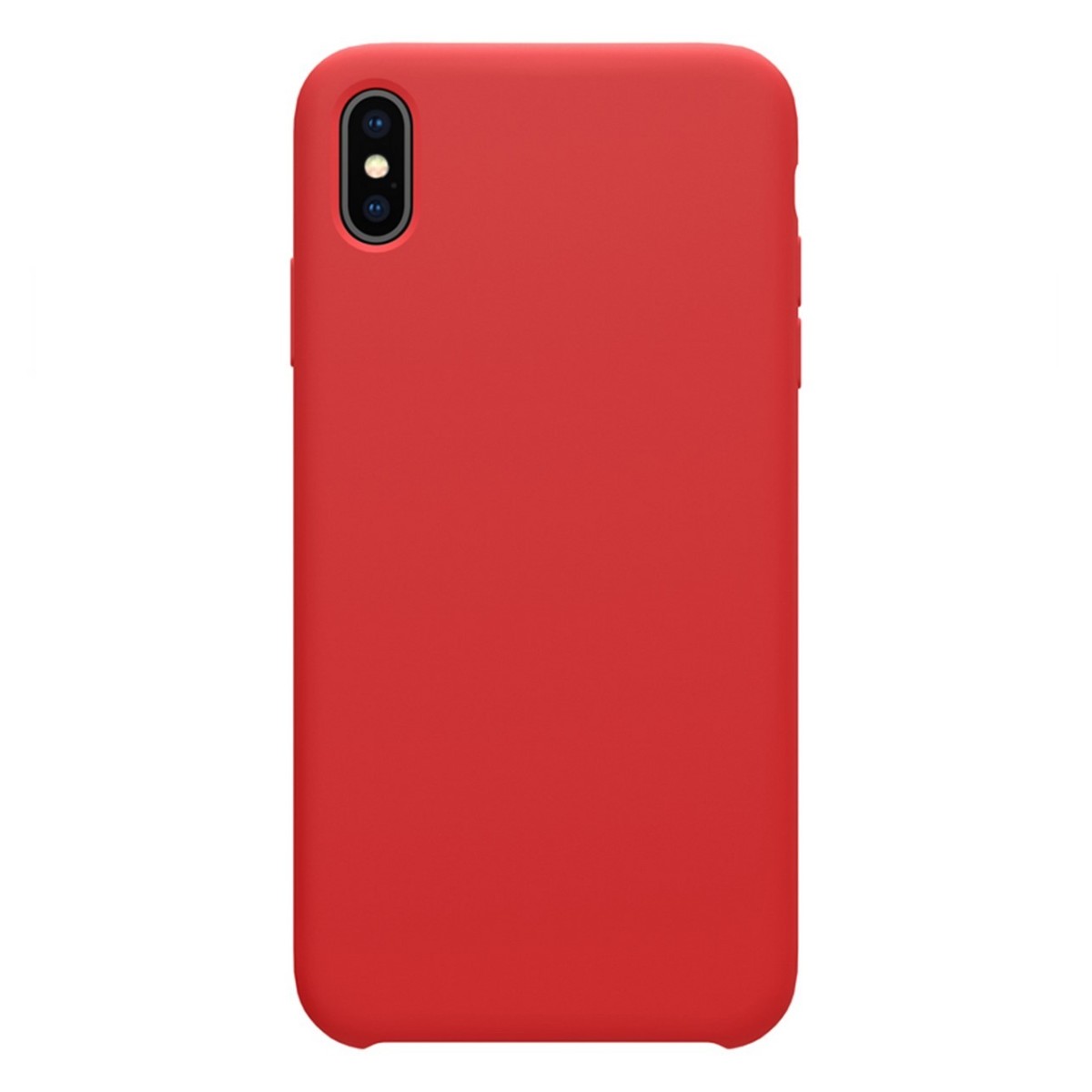 Funda Silicona Líquida Ultra Suave para Iphone X / Xs color Roja
