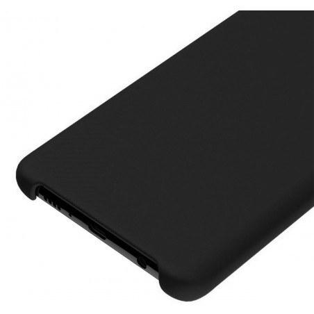 Funda Silicona Líquida Ultra Suave para Samsung Galaxy S10 color Negra