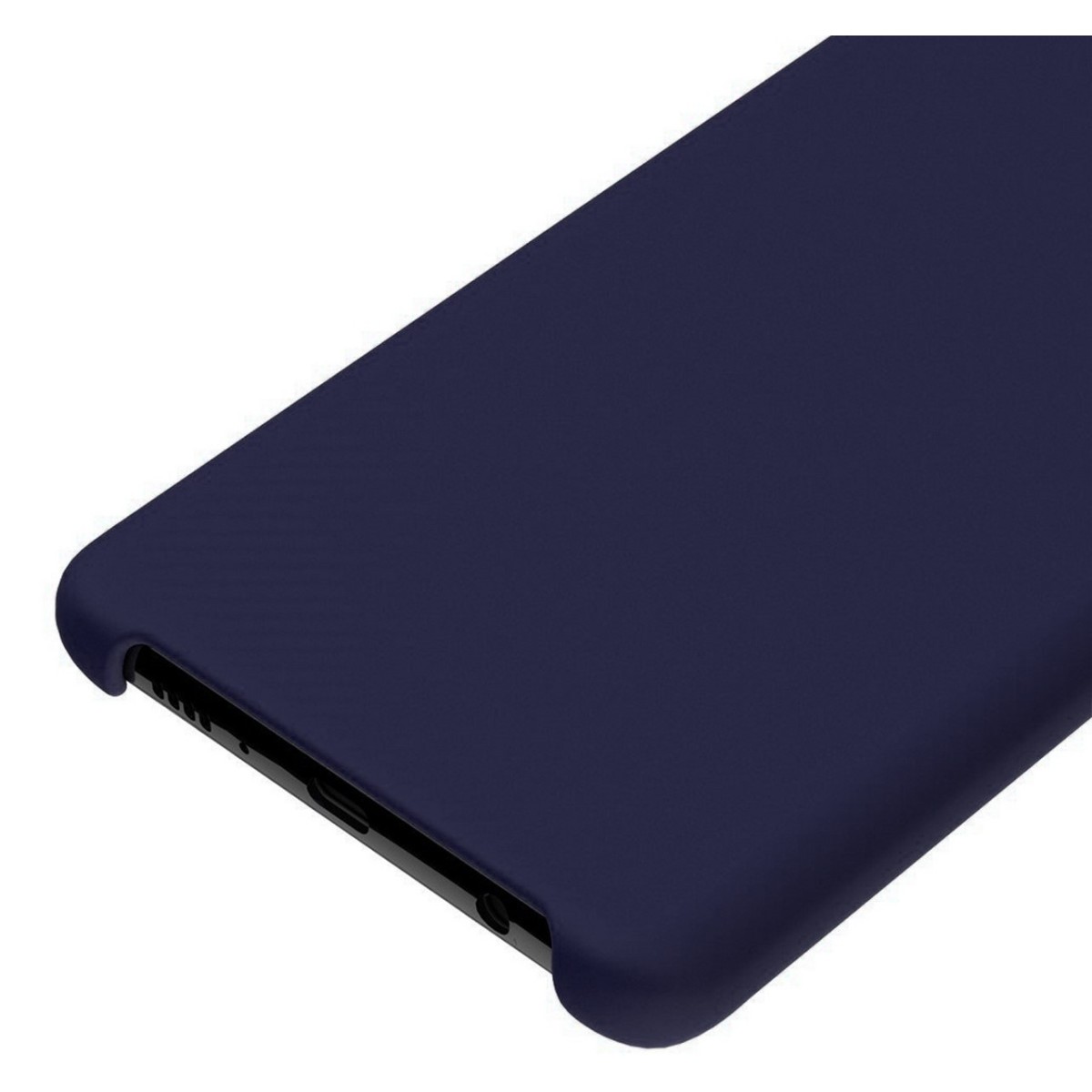 Funda Silicona Líquida Ultra Suave para Samsung Galaxy S10 color Azul oscura