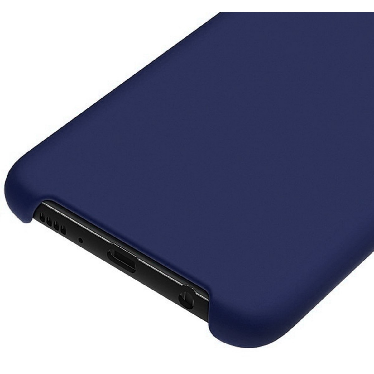 Funda Silicona Líquida Ultra Suave para Samsung Galaxy S10e color Azul oscura