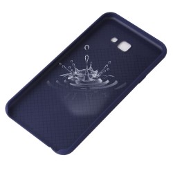 Funda Silicona Líquida Ultra Suave para Samsung Galaxy J4+ Plus color Azul oscura 2
