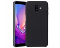 Funda Silicona Líquida Ultra Suave para Samsung Galaxy J6+ Plus color Negra
