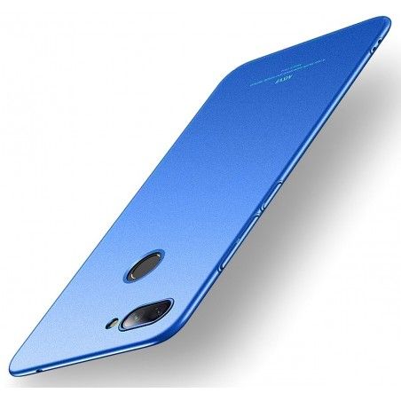 Carcasa Funda Dura Completa marca MSVII para Xiaomi Mi 8 Lite color Azul