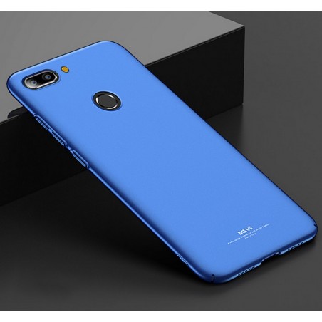 Carcasa Funda Dura Completa marca MSVII para Xiaomi Mi 8 Lite color Azul