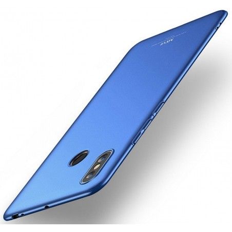 Carcasa Funda Dura Completa marca MSVII para Xiaomi Mi Max 3 color Azul