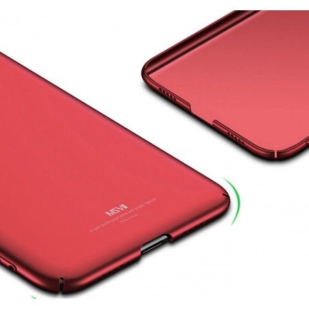 Carcasa Funda Dura Completa marca MSVII para Xiaomi Mi Max 3 color Roja