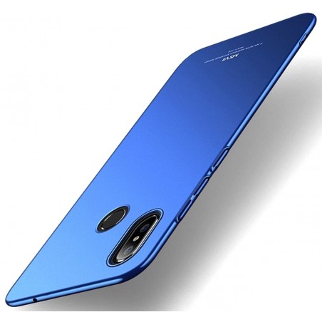 Carcasa Funda Dura Completa marca MSVII para Xiaomi Mi Mix 3 color Azul
