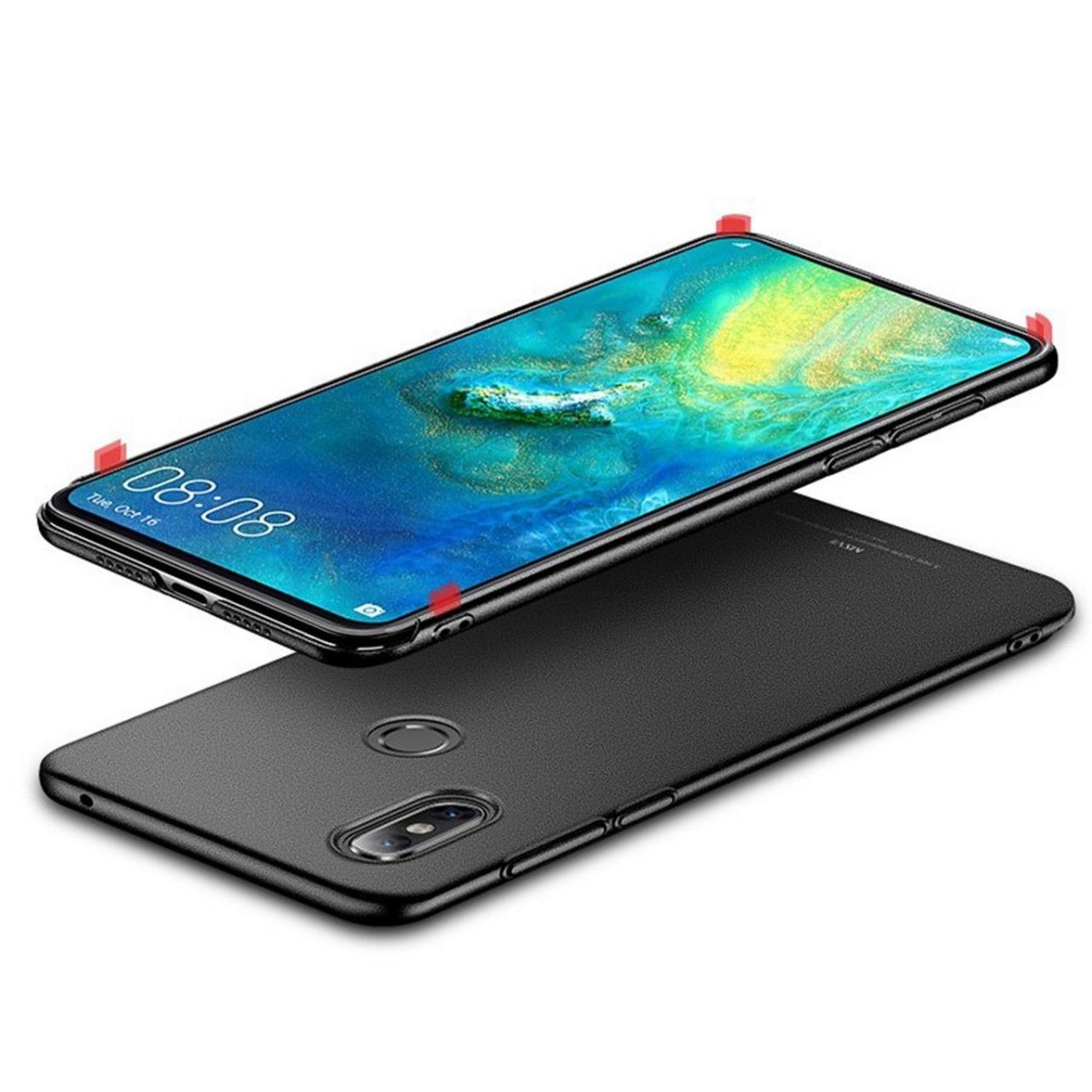 Carcasa Funda Dura Completa marca MSVII para Xiaomi Mi Mix 3 color Roja