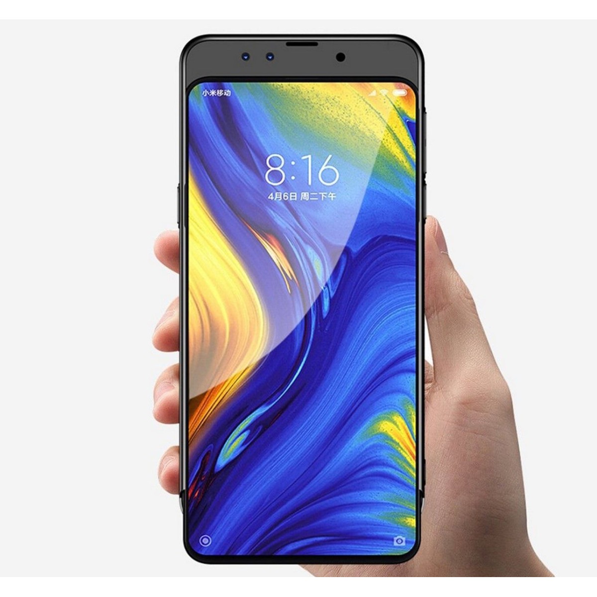 Carcasa Funda Dura Completa marca MSVII para Xiaomi Mi Mix 3 color Roja