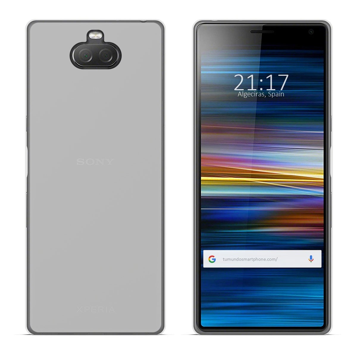 Funda Gel Tpu para Sony Xperia 10 Color Transparente