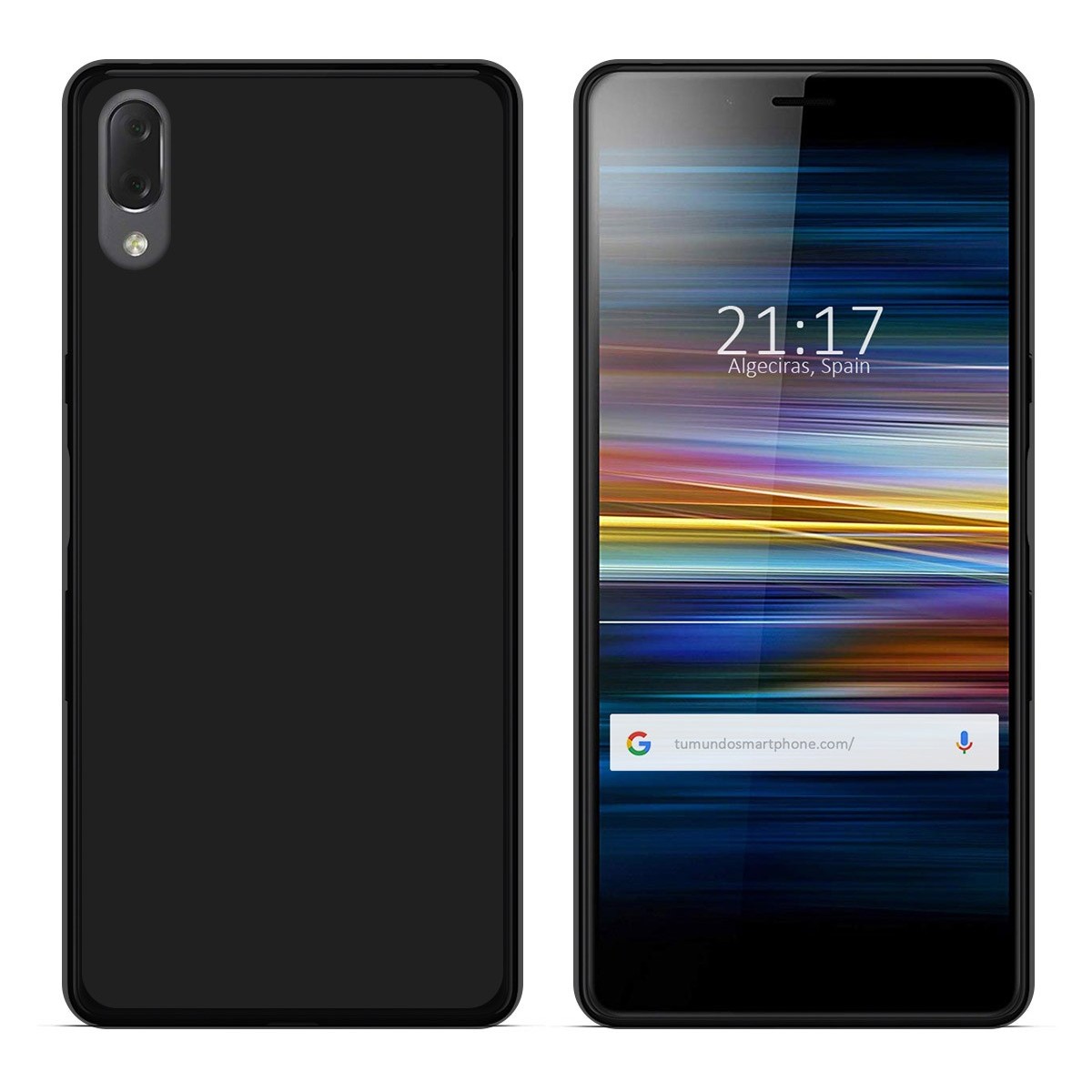 Funda Gel Tpu para Sony Xperia L3 Color Negra