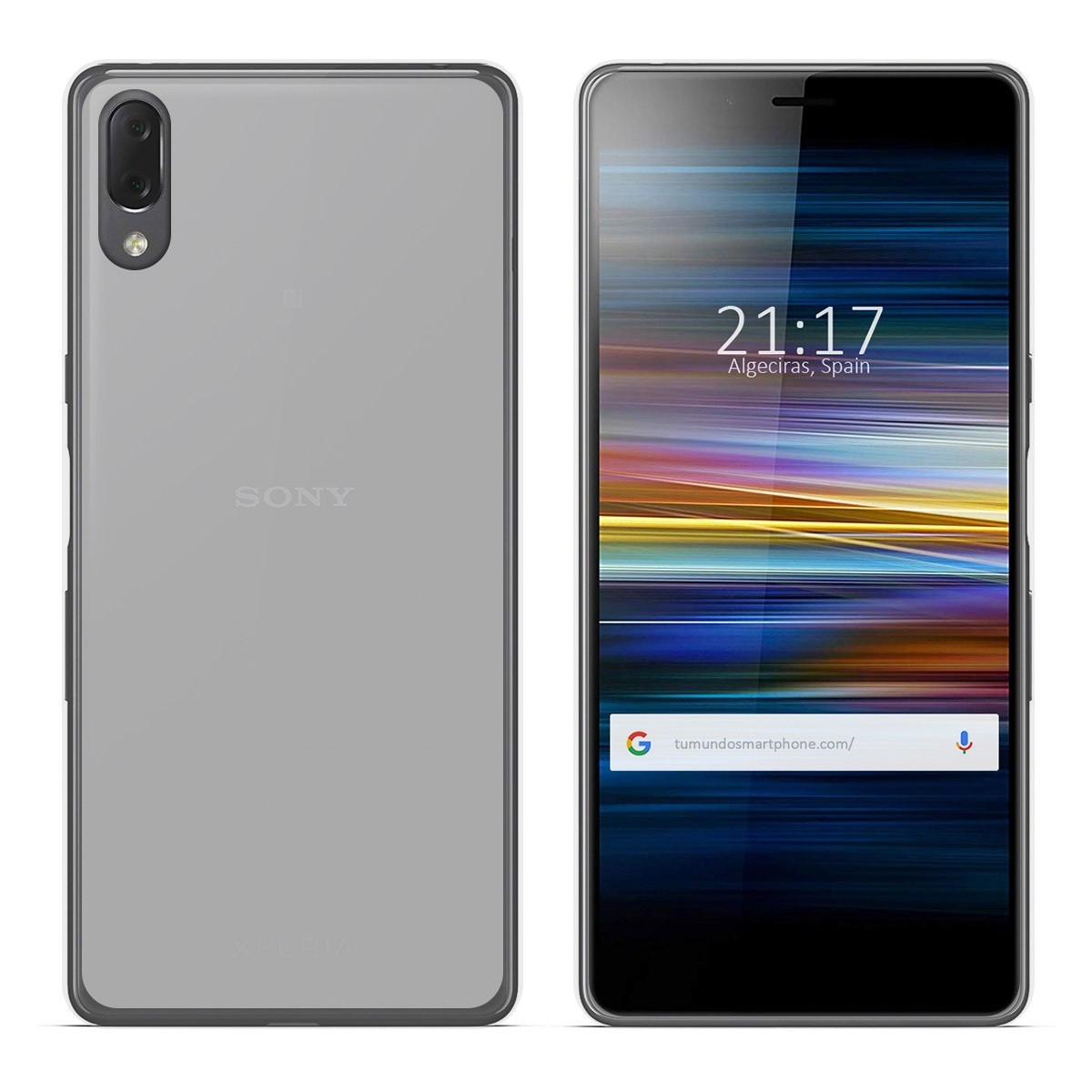 Funda Gel Tpu para Sony Xperia L3 Color Transparente