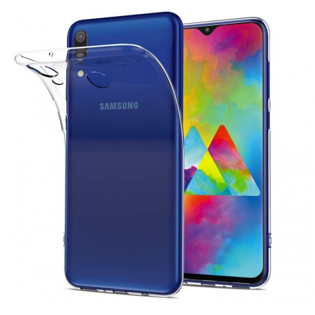 Funda Gel Tpu Fina Ultra-Thin 0,5mm Transparente para Samsung Galaxy M20