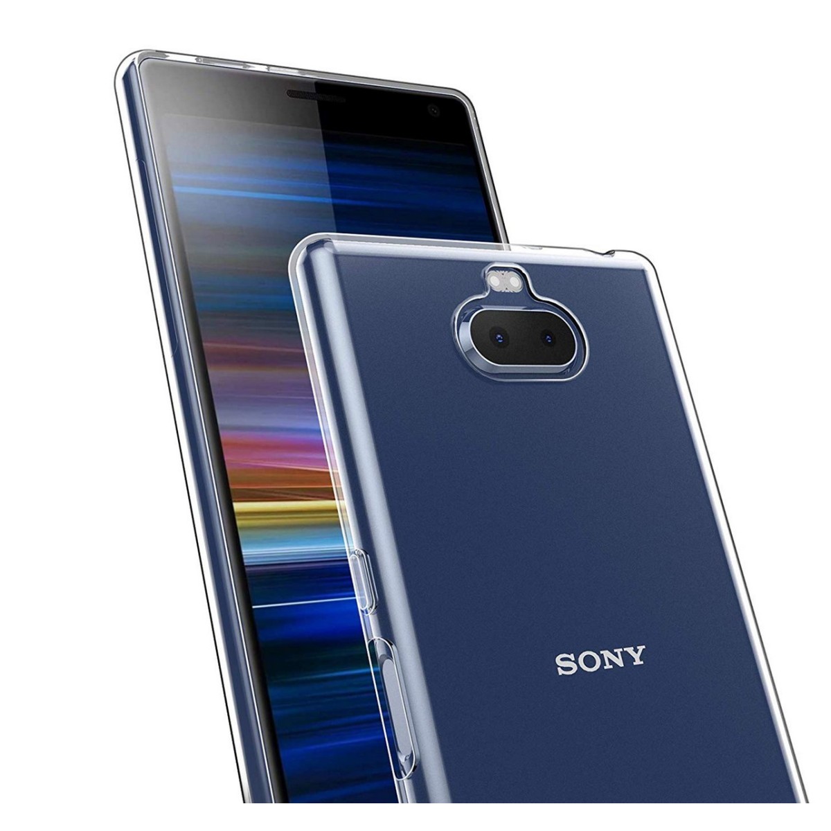 Funda Gel Tpu Fina Ultra-Thin 0,5mm Transparente para Sony Xperia 10