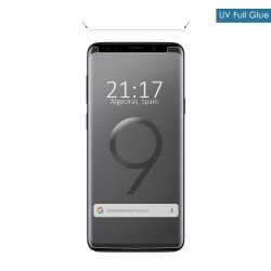Protector Cristal Templado Completo Curvo UV Full Glue para Samsung Galaxy S9 Plus 2