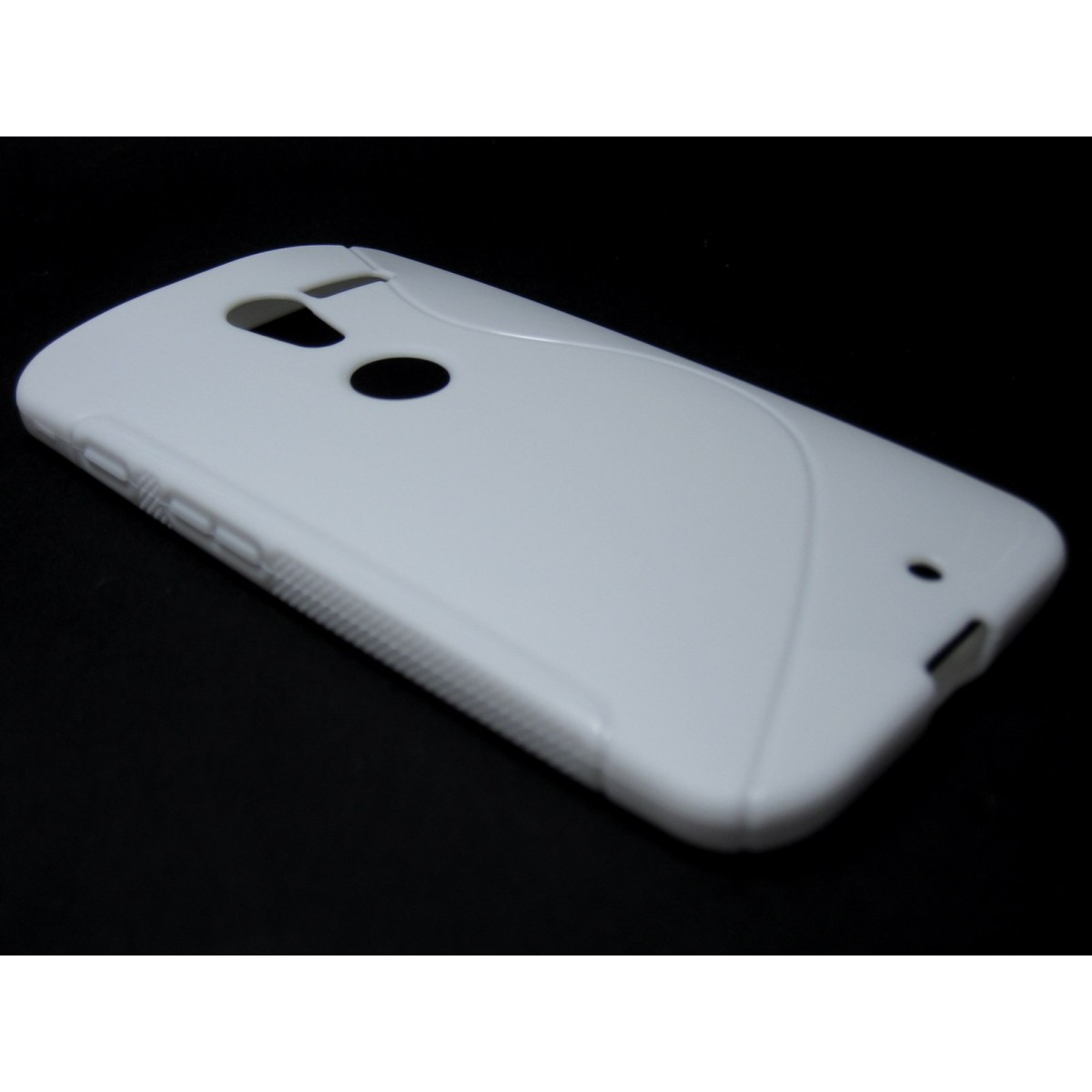 Funda Gel Tpu Motorola Moto X S Line Color Blanca