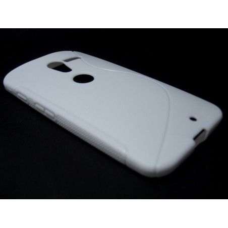 Funda Gel Tpu Motorola Moto X S Line Color Blanca
