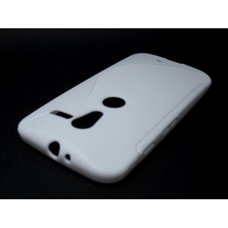 Funda Gel Tpu Motorola Moto X S Line Color Blanca