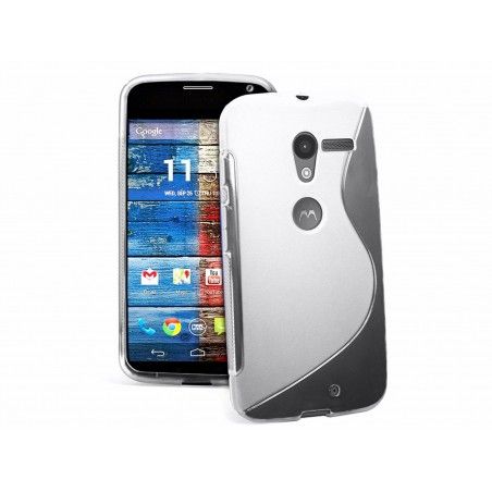 Funda Gel Tpu Motorola Moto X S Line Color Transparente