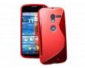 Funda Gel Tpu Motorola Moto X S Line Color Roja