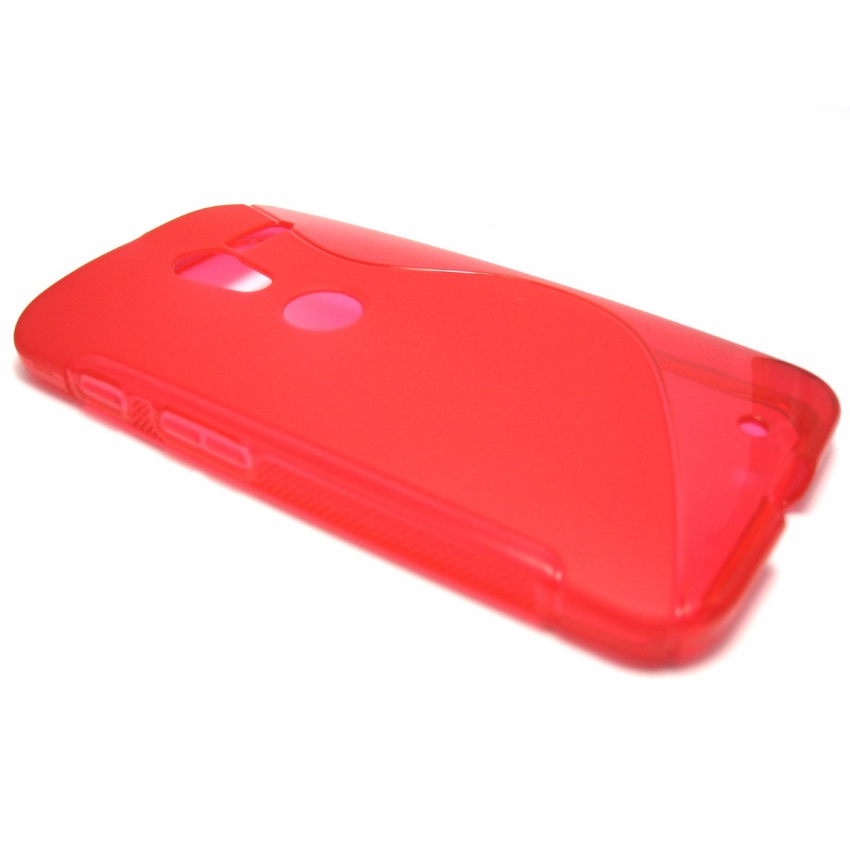 Funda Gel Tpu Motorola Moto X S Line Color Roja