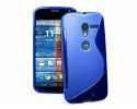 Funda Gel Tpu Motorola Moto X S Line Color Azul