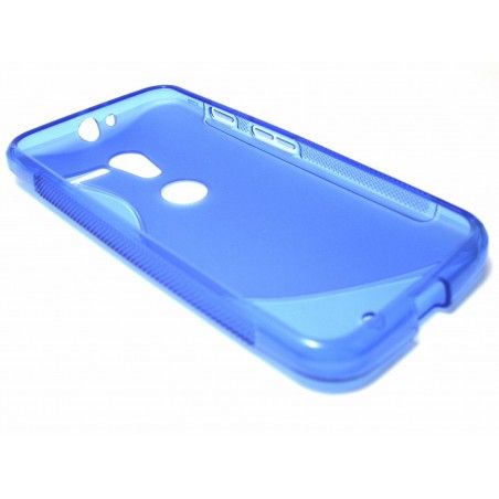 Funda Gel Tpu Motorola Moto X S Line Color Azul