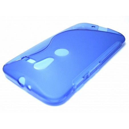 Funda Gel Tpu Motorola Moto X S Line Color Azul