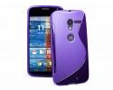 Funda Gel Tpu Motorola Moto X S Line Color Morada