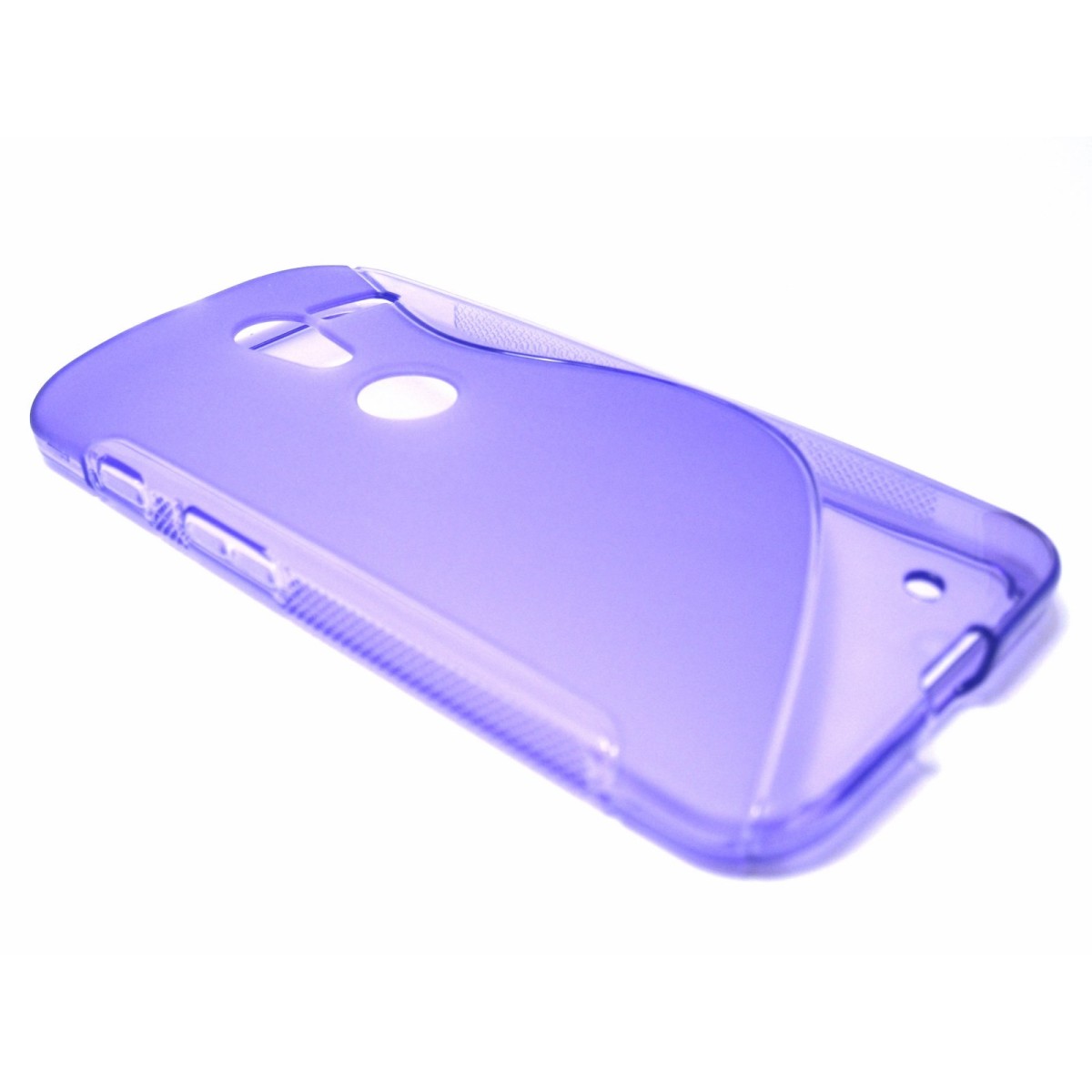 Funda Gel Tpu Motorola Moto X S Line Color Morada