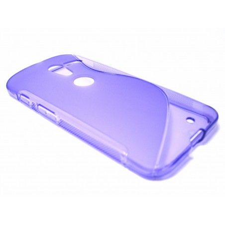 Funda Gel Tpu Motorola Moto X S Line Color Morada