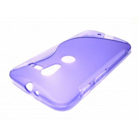 Funda Gel Tpu Motorola Moto X S Line Color Morada