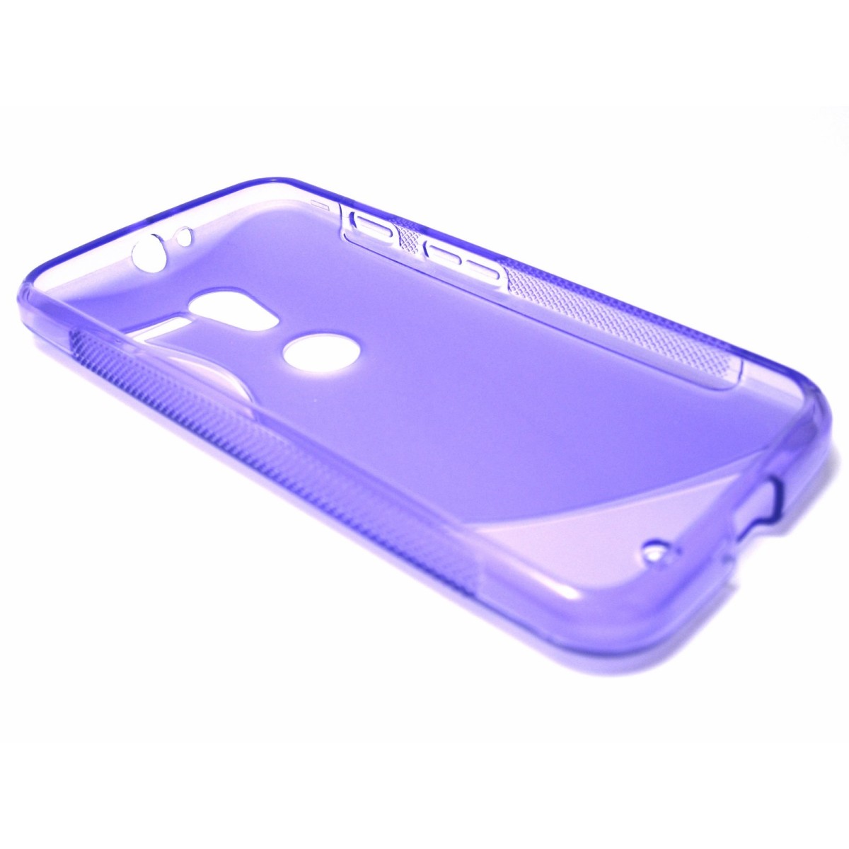 Funda Gel Tpu Motorola Moto X S Line Color Morada